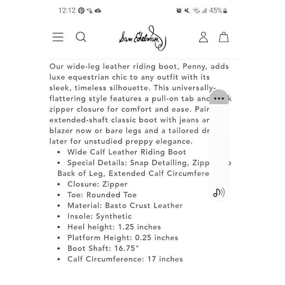 Sam Edelman Riding Boots brown size 7 - Picture 12 of 12